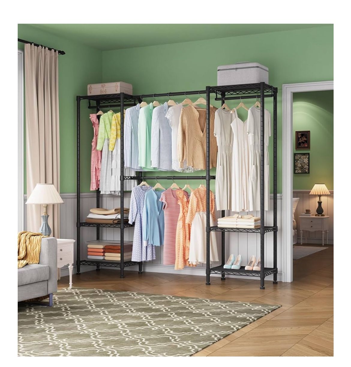 New In Box Freestanding Clothes Rack