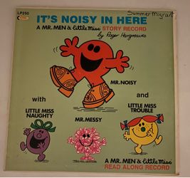 RARE Vintage Mr Men & Little Miss vinyl record
