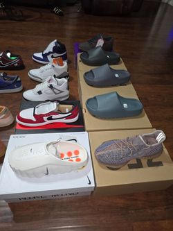 Nike Air jordan, nike sb, yeezy slides and 350