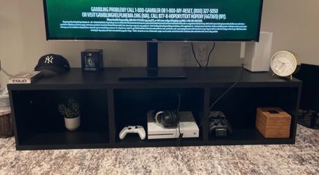 Black TV Stand