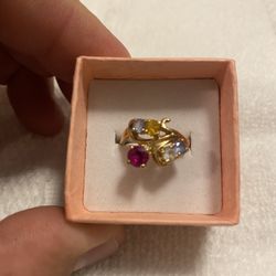 10k Gold Gem Ring 