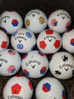 CALLAWAY CHROMESOFT/TOUR TRUVIS SOCCER GOLFBALLS