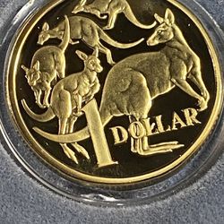 Australian dollar coin first proof issue royal Australia,mint
