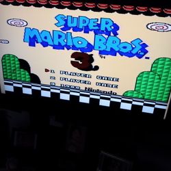 Nintendo NES W/ Tetris And Super Mario Bros. 3...Ninja Turtles & WrestleMania 