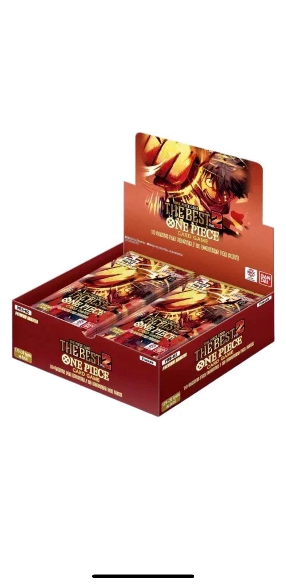 One Piece PRB02 Booster Box (The Best Vol.2)