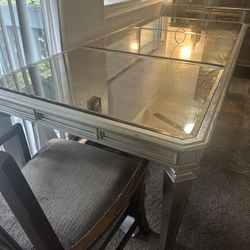Mirrored Dining Table