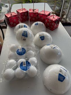 Styrofoam Assortment.