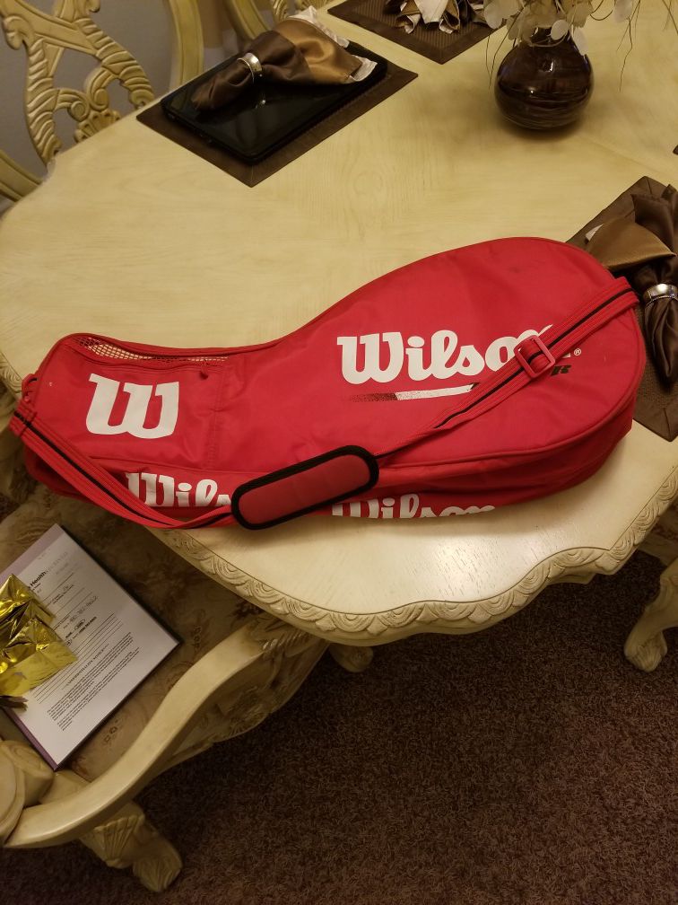 Wilson Tennis Bag holds 6 rackets racquets...South Chandler