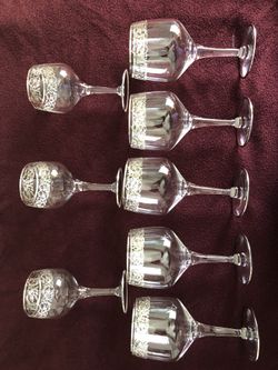 Cristal Silver plated new 8 pc