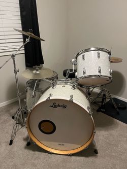 Ludwig 5 piece drum kit