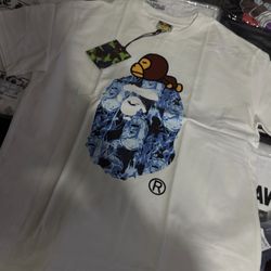 BAPE ABC Camo Milo On Big Ape Tee (FW25)