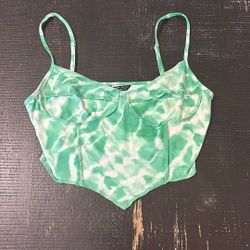Green Crop Top 