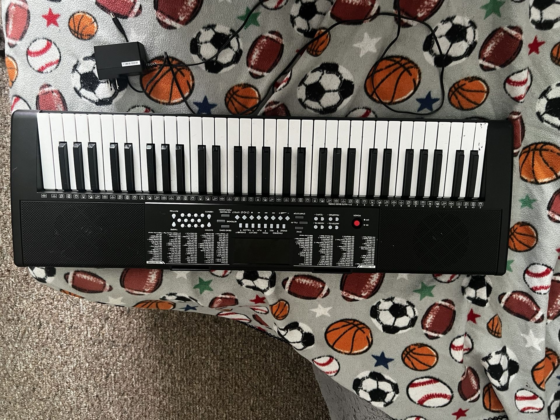 Electronic keyboard with Adapters