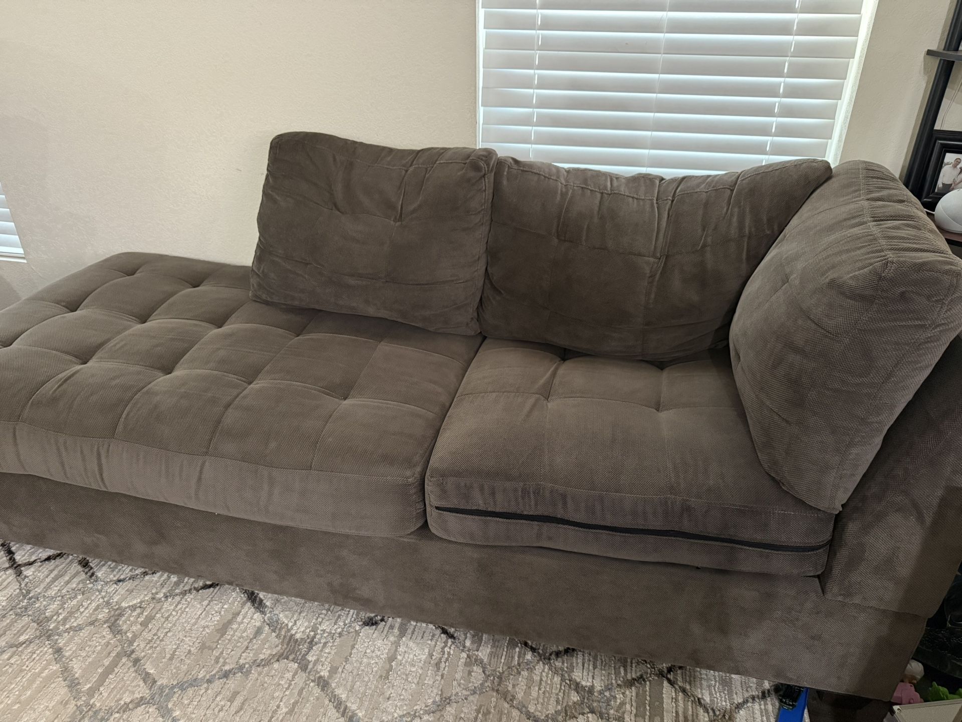 Brown Sectional Couch
