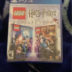 PS4 Lego Harry Potter 2 Games On 1 Disc 
