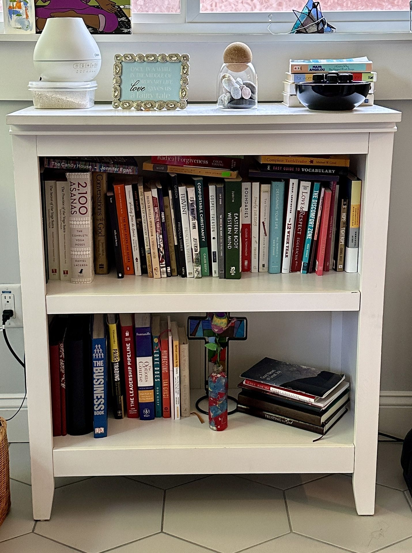 White Bookshelf