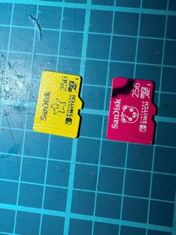2 - 256 gb nintendo switch memory cards