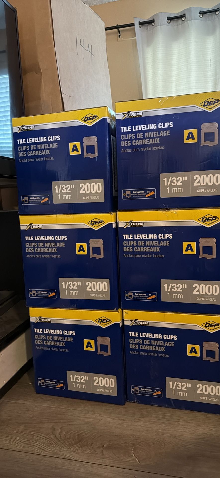 1/32” Tile Leveling Clips