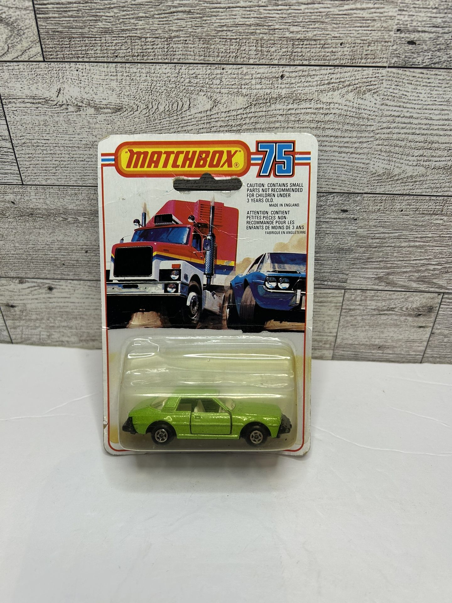 Vintage Matchbox SuperFast  Light Green ‘1975 Galant Astern • Lesney Product • Made in Hong Kong 