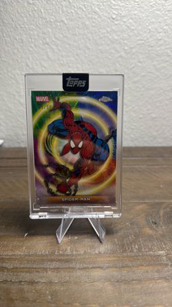 Topps Chrome Mint Marvel Spider-Man Card 81/99