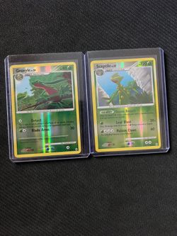 Pokemon Cards Platinum Arceus Reverse Holo Sceptile