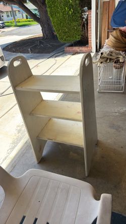 White Wooden Ladder