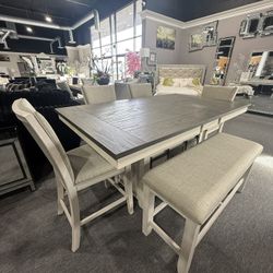 6 Pc Dining Table 