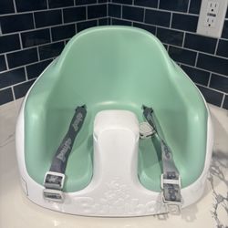 Infant Toddler Soft Foam Seat With Removable Tray And Safety Buckle