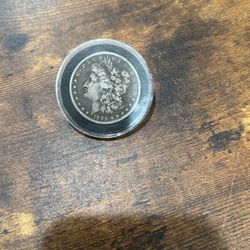 1885 O Morgan Silver Dollar 