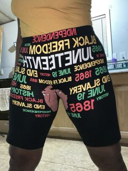 JuneTeenth Shorts For Sale 🤎🖤❤️💛💚