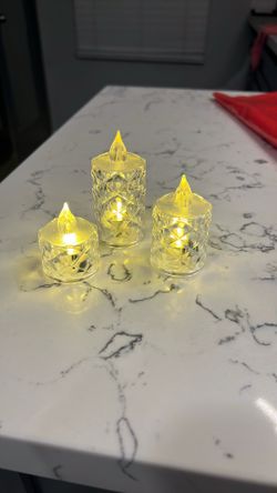 Velas De Plástico