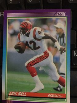 Football card Eric Ball 1990