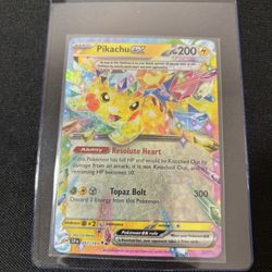 Pikachu Ex Prismatic Evolution Mint