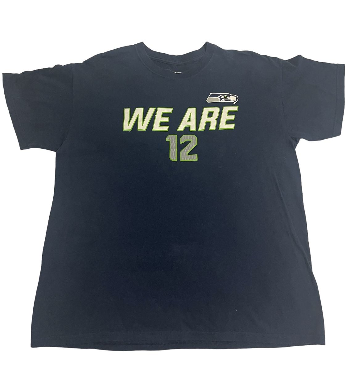 NFL Seattle Seahawks Shirt Adult Large We Are 12 Football Team Blue Team Apparel