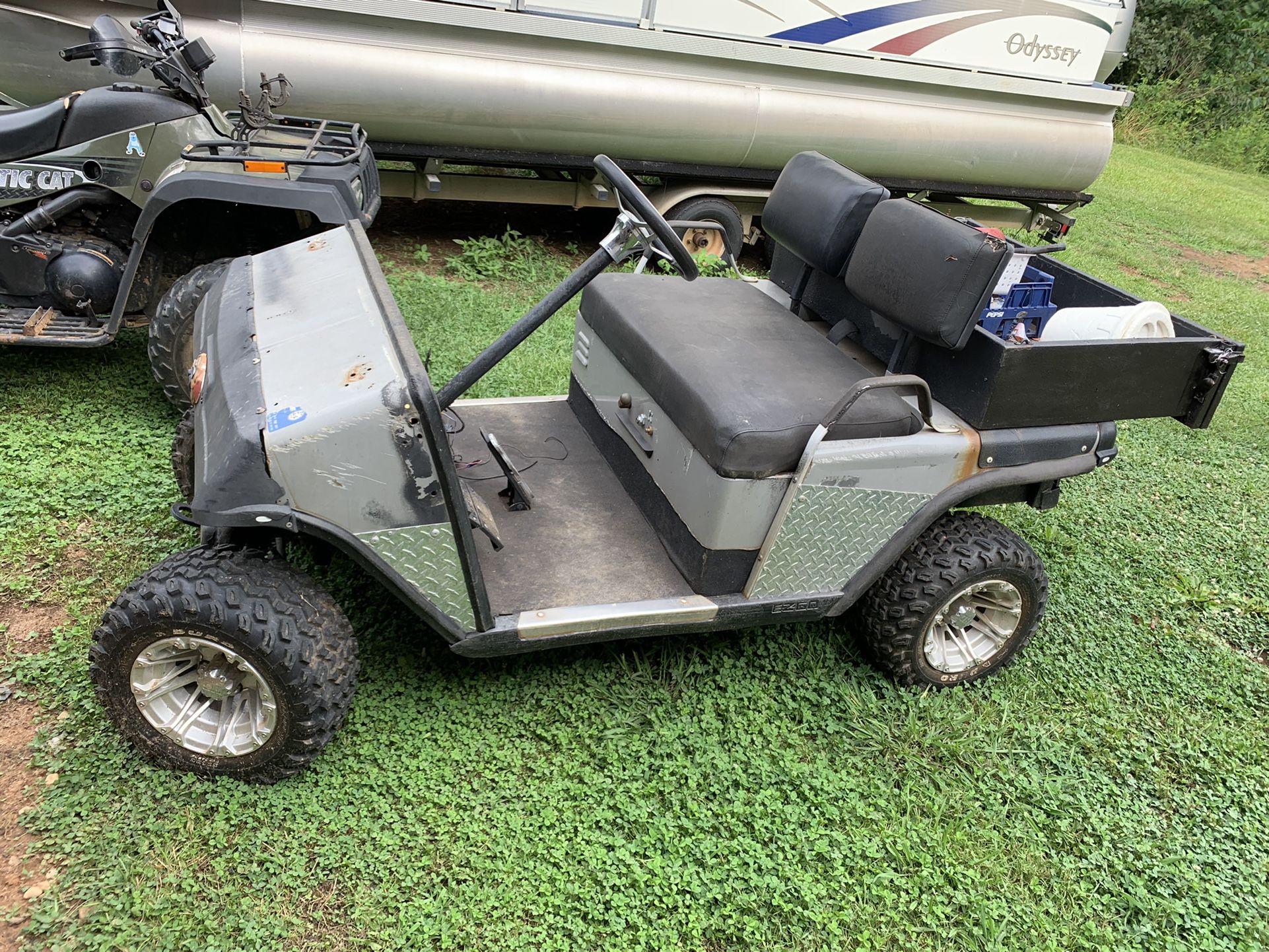 Gas Powered Golf Cart 