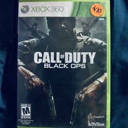 Call Of Duty Black Ops Xbox 360