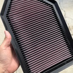 K&N high flow engine air filter