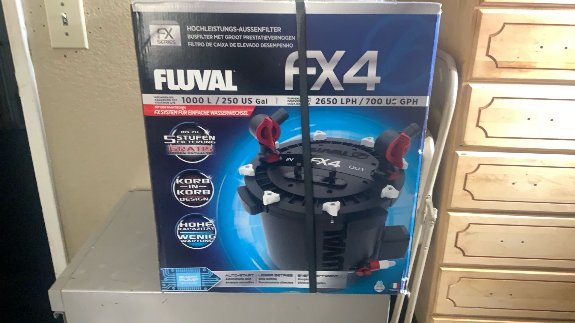 Aquarium, Fish Tank, Filter, Fluval FX4