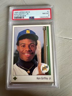 Ken Griffey PSA grade 8