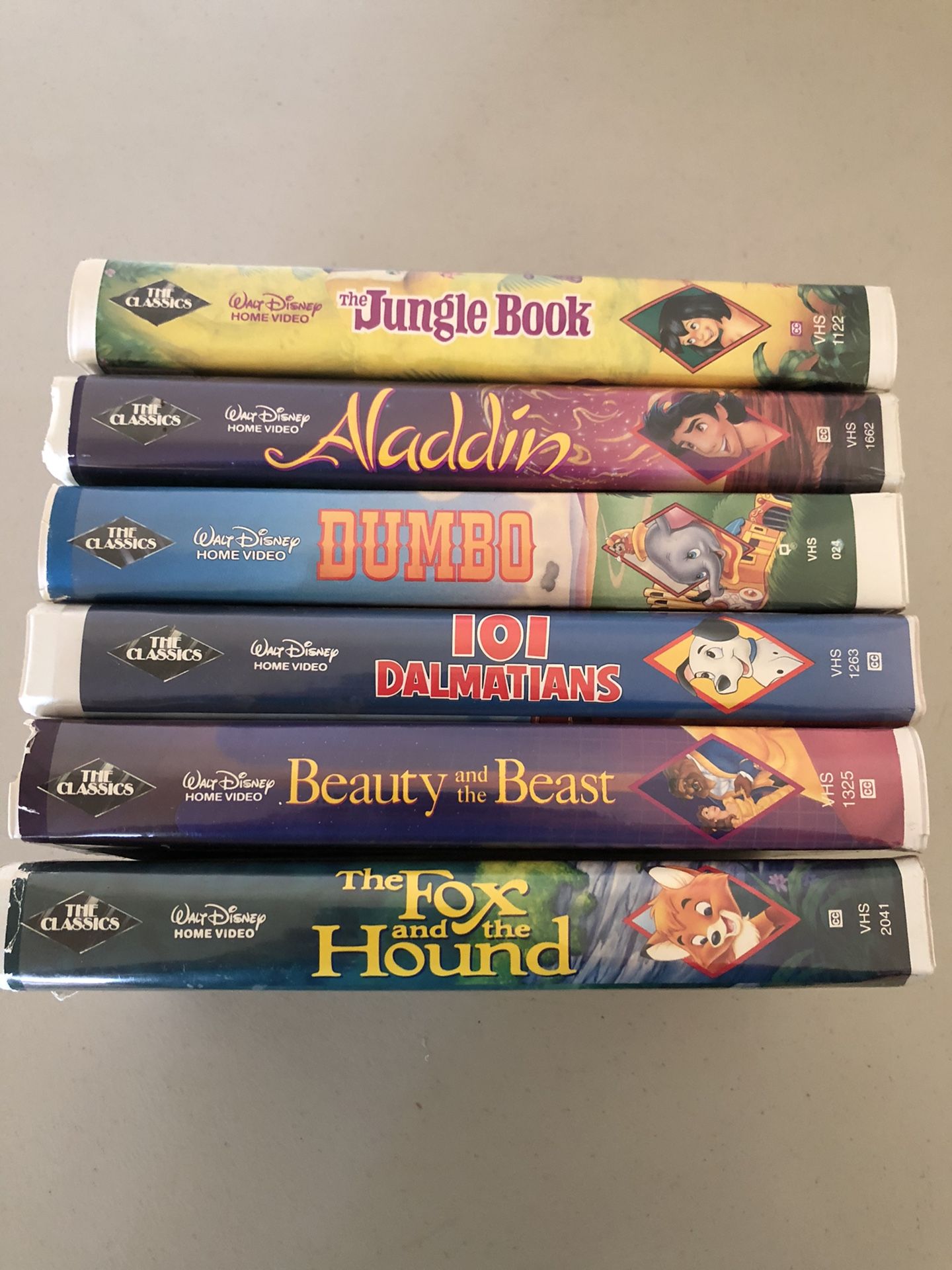 VHS Disney Black Diamond Classics