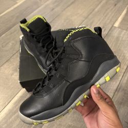 Retro Air Jordan 10 Venom Green