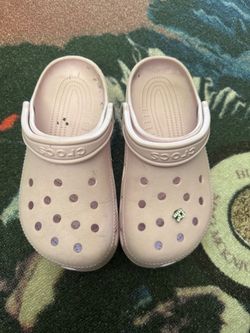 Pink Crocs