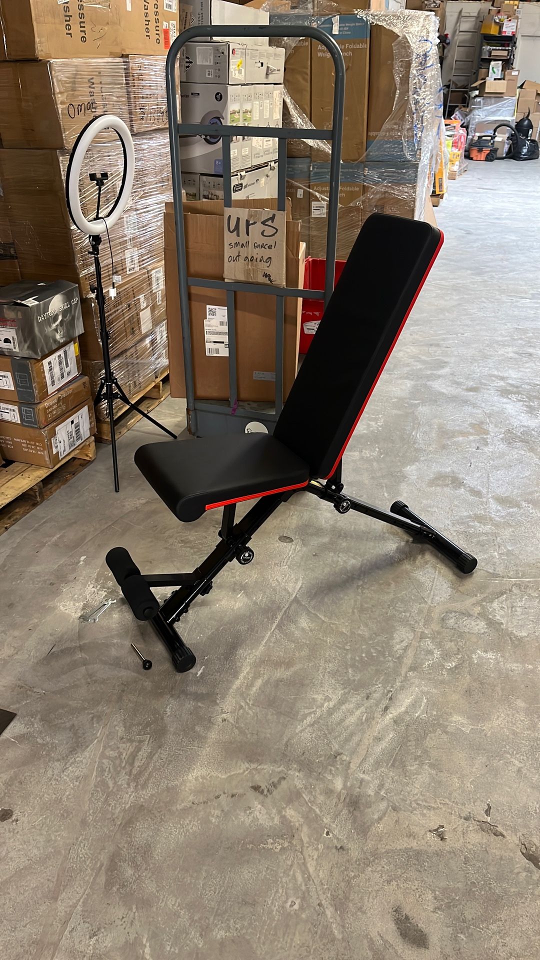 Adjustable Folding Weight Bench