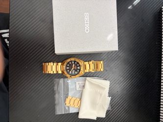 Seiko 5 Sports SRPK18 Gold-Tone Automatic Watch