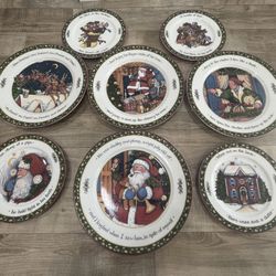 Christmas Plates