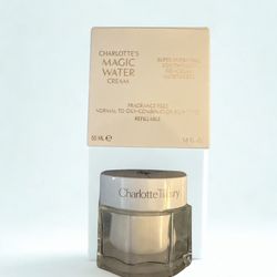 NWT Charlotte Tilbury Magic Water Cream 50ml Fragrance-Free Lightweight Gel Moisturizer