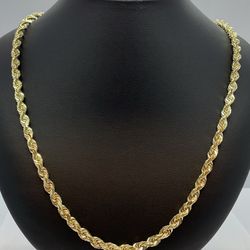 14 K Gold Rope Chain. New.