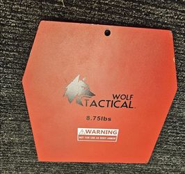 WOLF TACTICAL 8.75LBS Weight Vest Plate