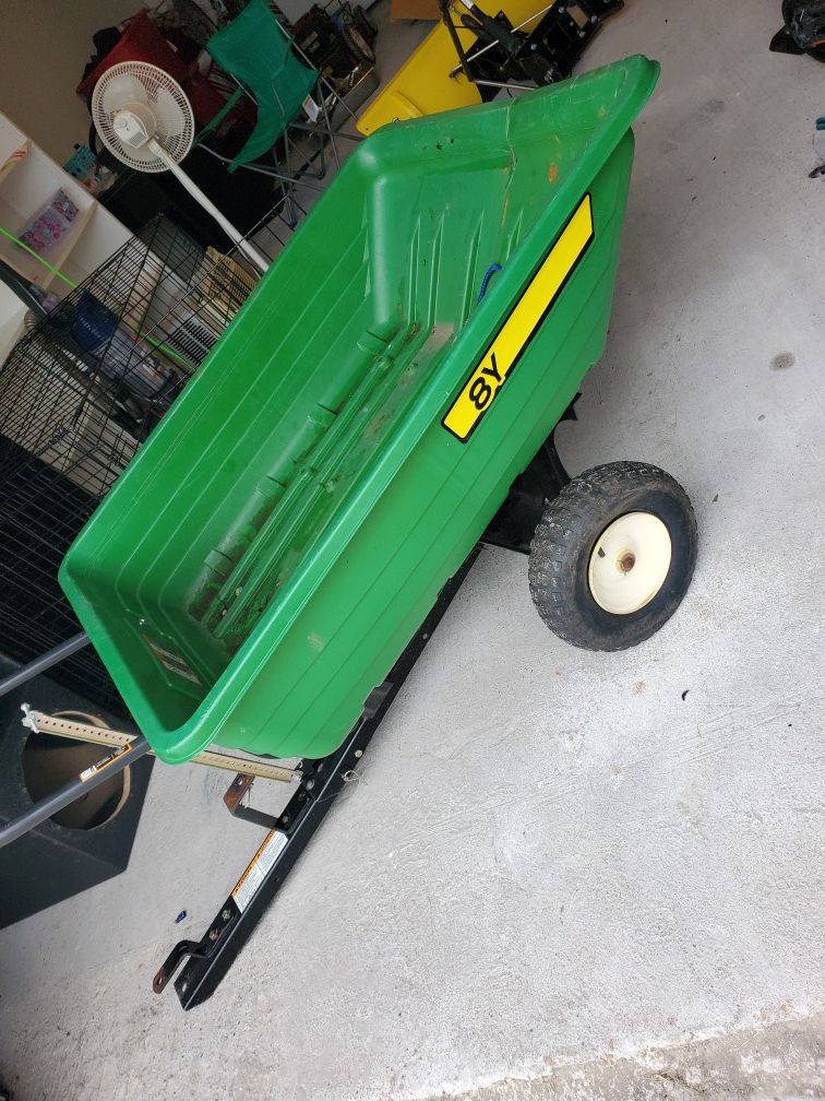 John deere lawn tractor trailer...