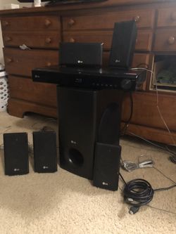 LG “home theater” system